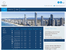 Tablet Screenshot of ammaequity.com